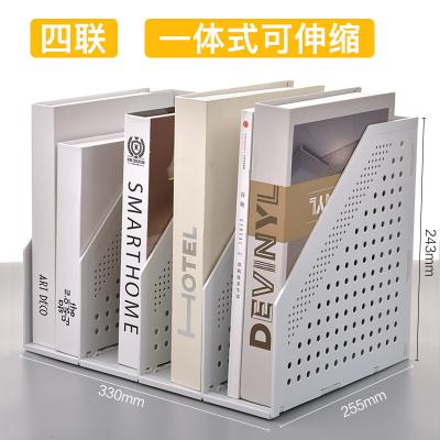 得力(deli) 78996(淺灰)四聯(lián)折疊文件框
