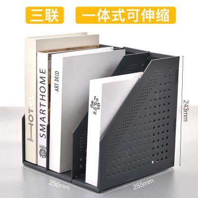 得力(deli)78995 (黑色)三聯(lián)折疊文件框